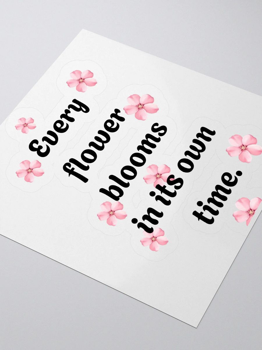 Every Flower Blooms Kiss Cut Stickers product image (8)