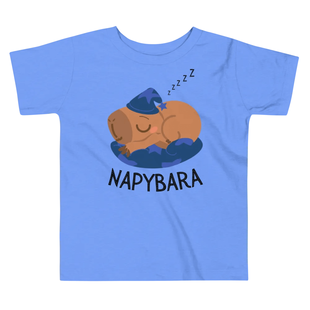 Napybara Sleeping Capybara Toddler T-Shirt product image (1)