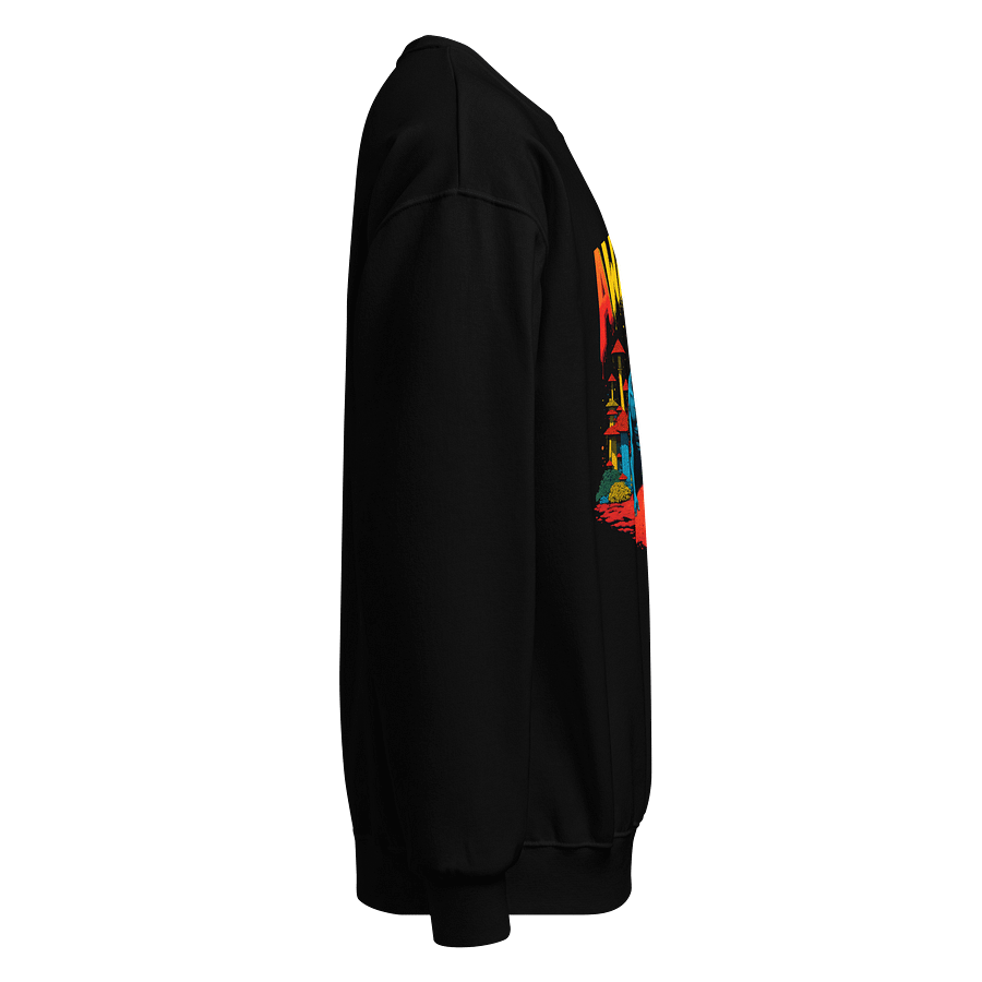 Psychedelic Awakening Art Print Neck Sweatshirt product image (4)