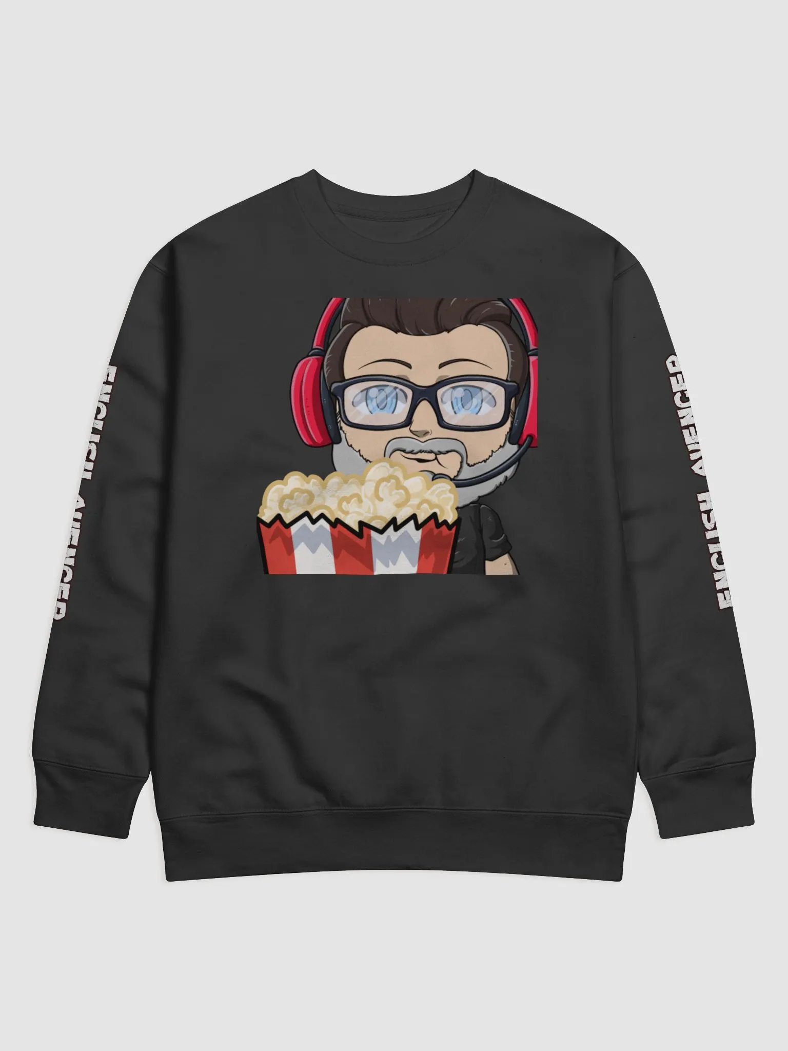 Popcorn Ricky Emote Sweatshirt product image (1)