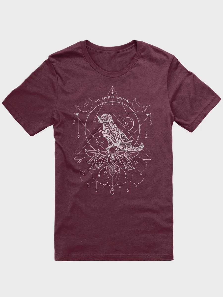 Seated Dog Spirit Animal Mandala T-Shirt - Boho Pet Lover Tee product image (6)