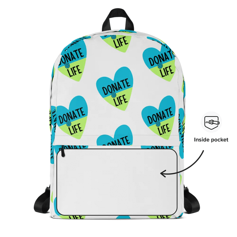 Donate Life Backpack product image (9)