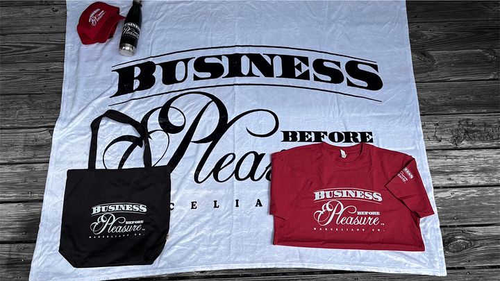 Business before Pleasure 50" x 60" Blanket product image (1)
