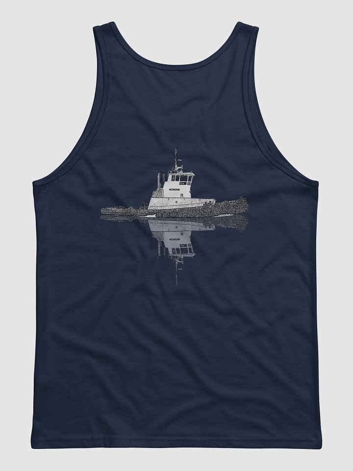 Westrac Tug & Reflection – Coastal Workwear | Twin Anchor Apparel PNW Mooring Line Tank product image (1)