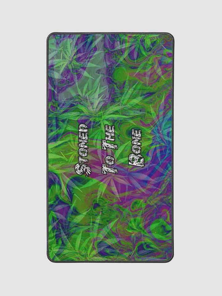 "Stoned To The Bone" Desk Mat 12"x22" product image (2)