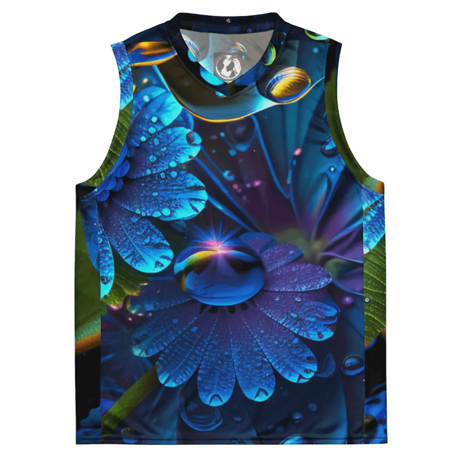Kawaiikitten Exclusive Premium DewDrop Basketball Sports Sleeveless Jersey product image (4)