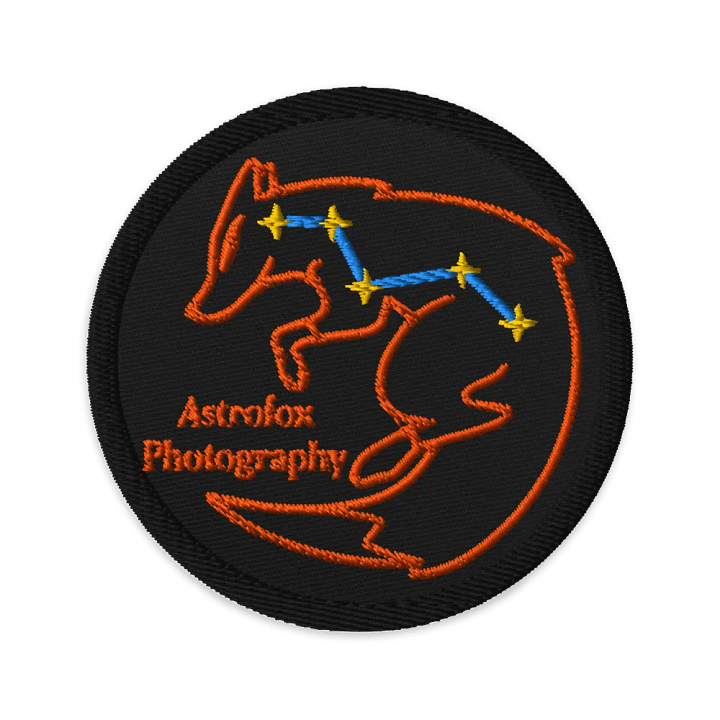 Astrofox Photography Patch (Black Background) product image (1)