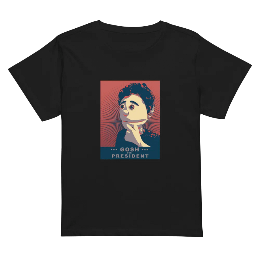 Gosh For President Women's High Waisted Tee product image (2)
