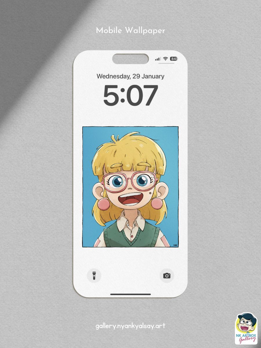 Cute Portrait 1 - Lily | Digital product image (4)