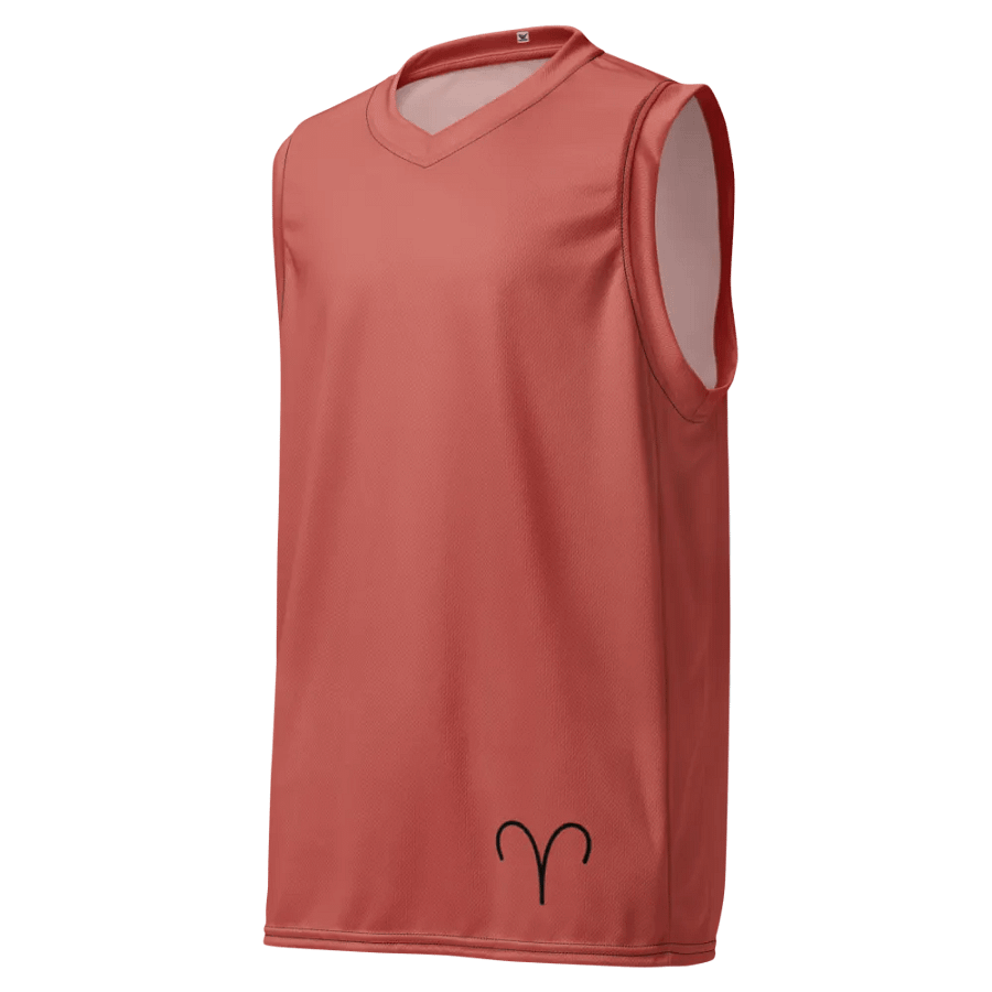 Aries Symbol All-Over Print Basketball Jersey product image (1)