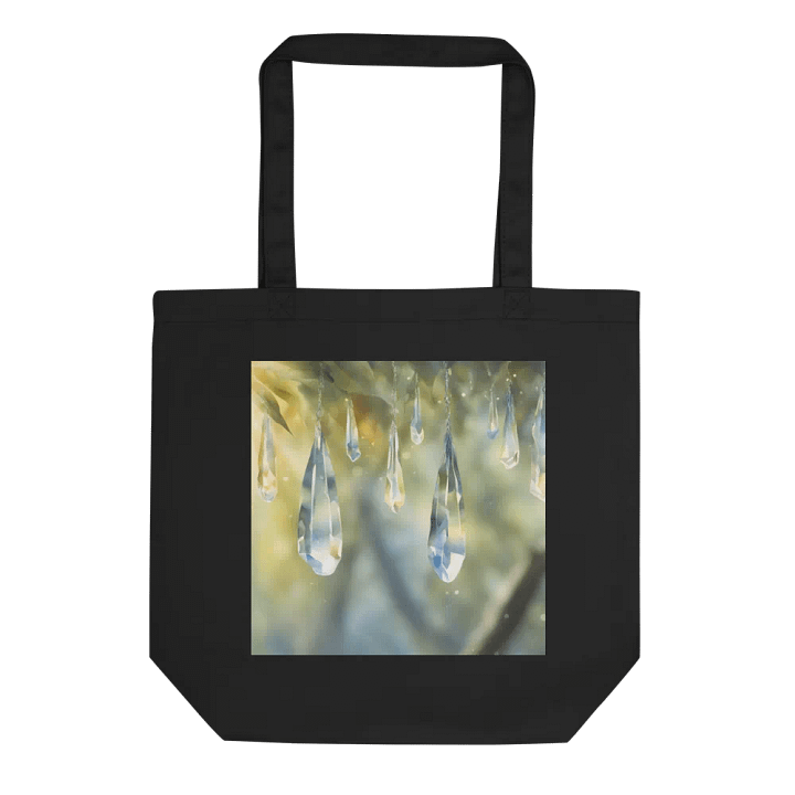 Crystal Clear, Organic Cotton Twill Tote Bag product image (1)