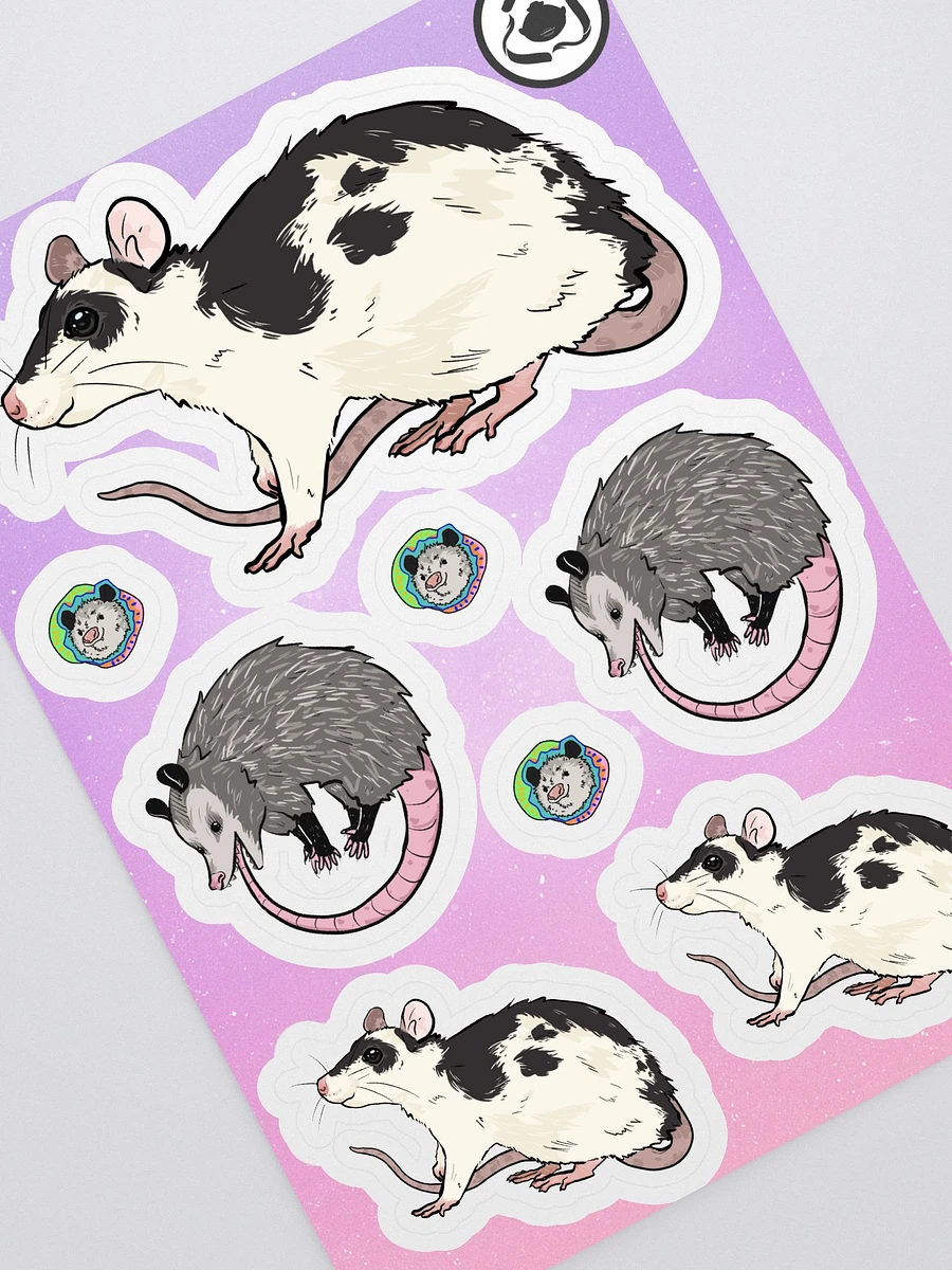 Rats and Possums sticker sheet product image (2)