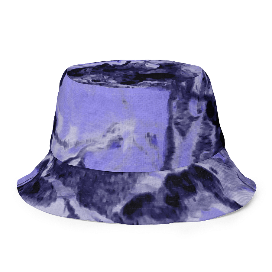 Purple Fluid Art Hat product image (2)