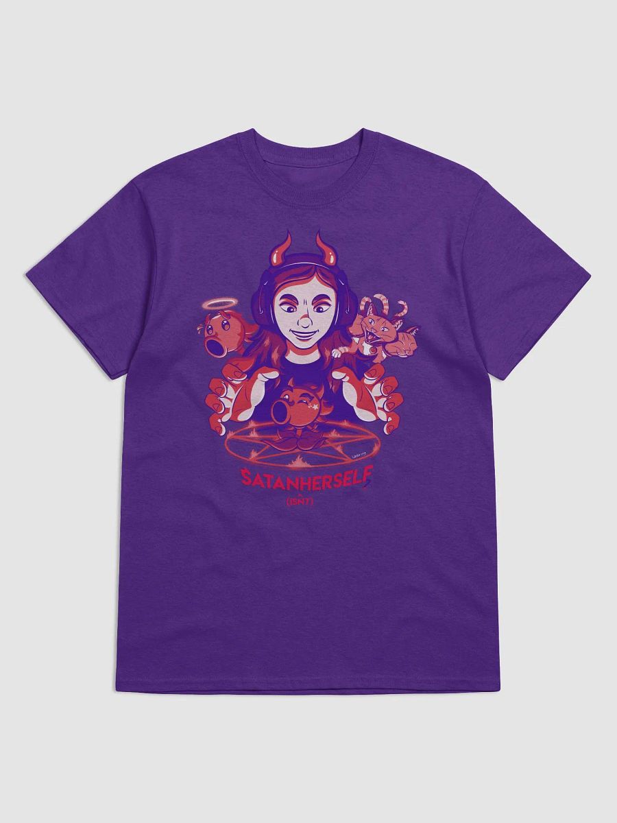 Colorized Satanic Rituals Dark Ensemble T-Shirt (Front Logo) product image (1)
