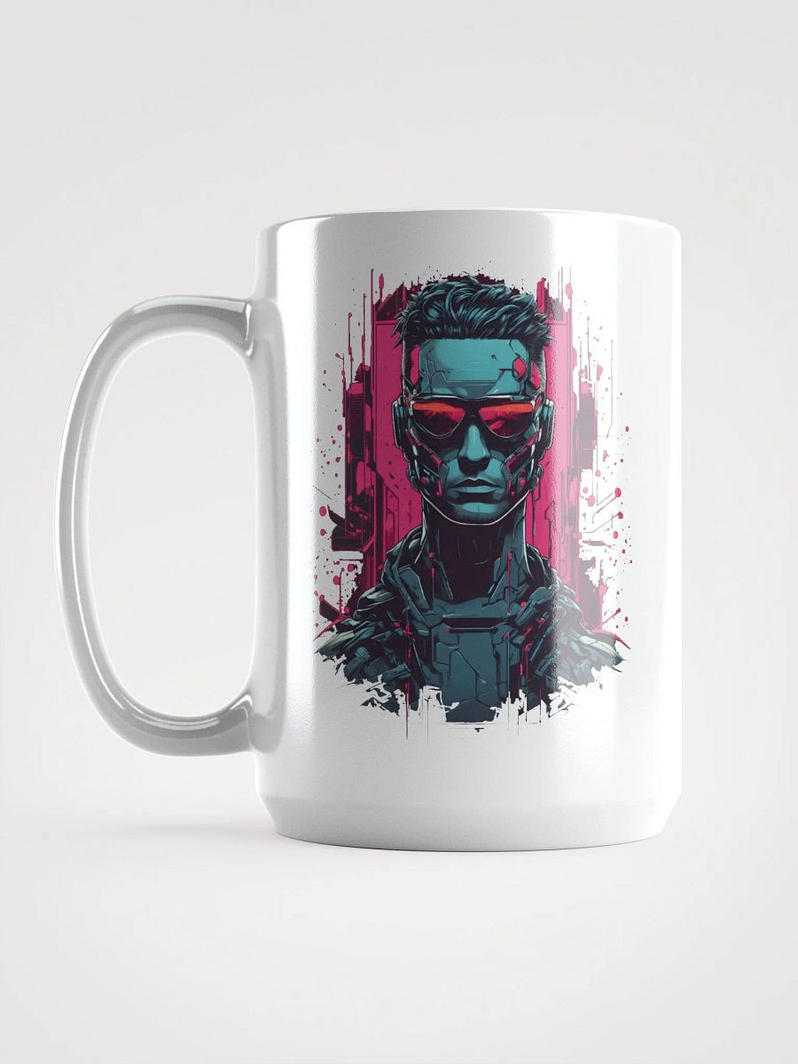 Cybernetic Cityscape Mug product image (6)