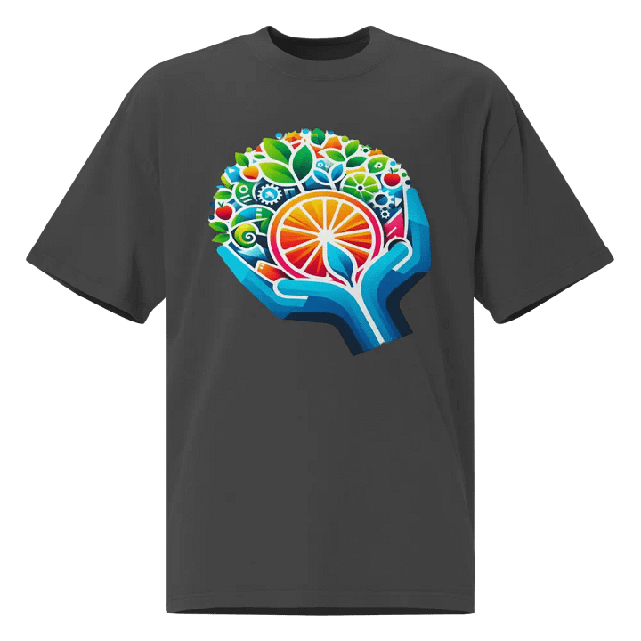 Nature's Fusion Oversized Tee product image (1)
