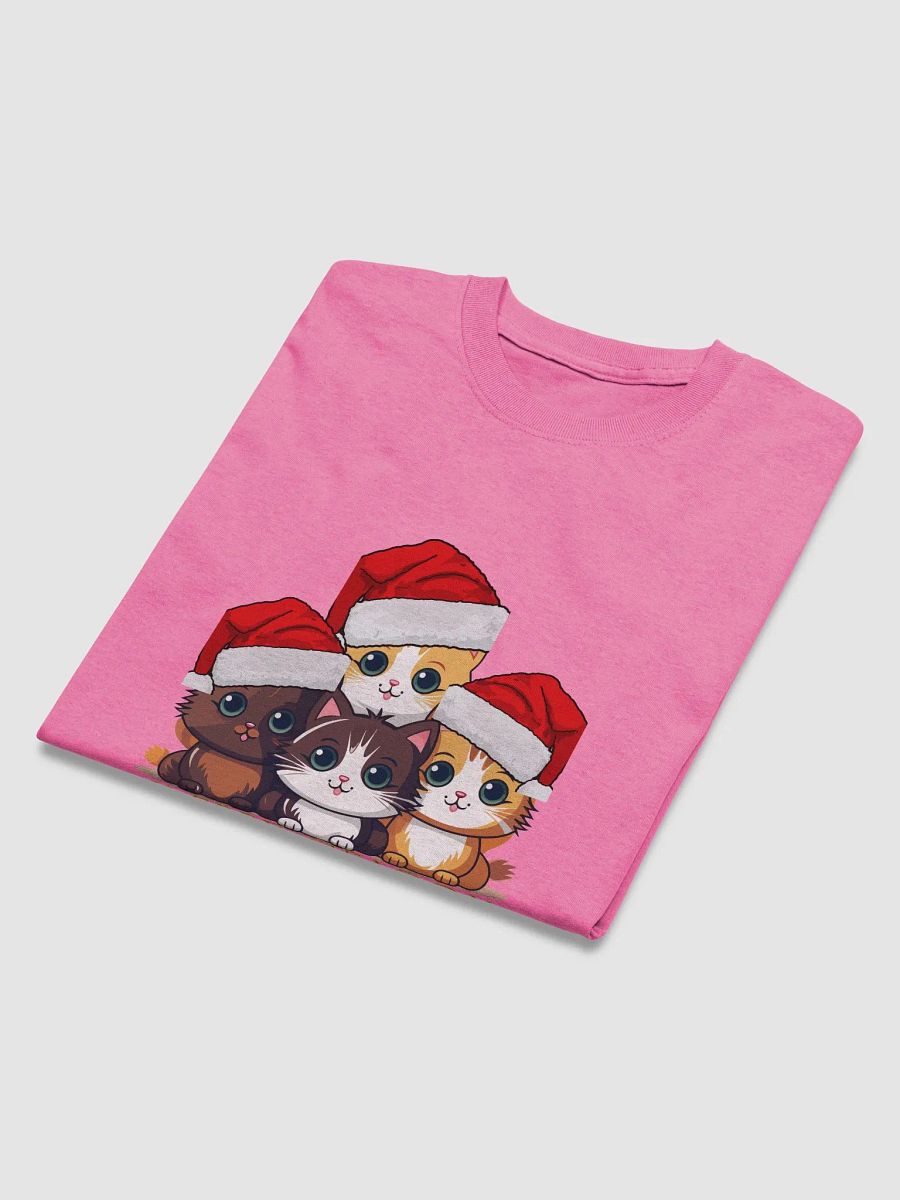 Festive Cats Santa T-Shirt product image (44)