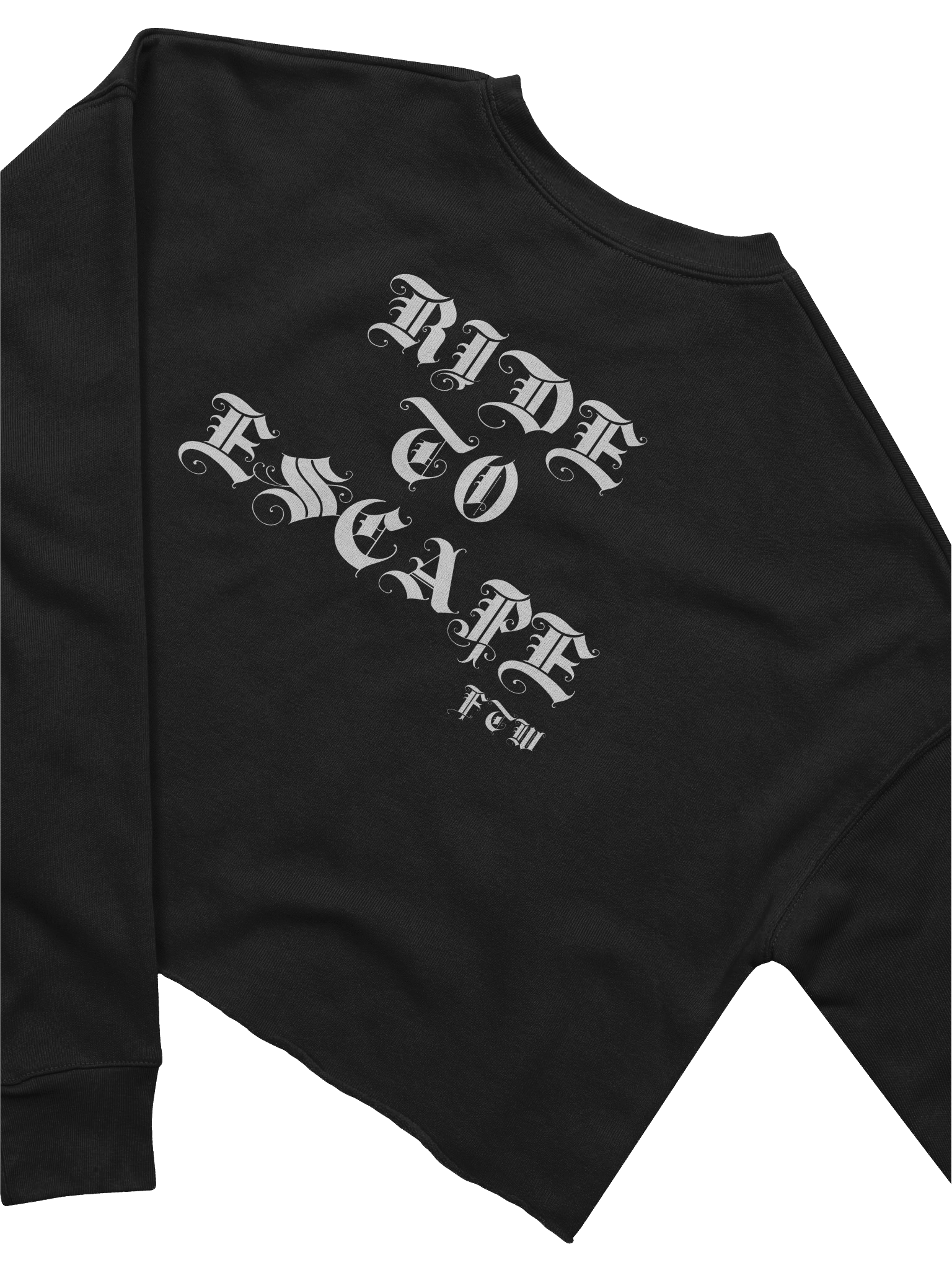RIDE TO ESCAPE CROP SWEATSHIRT product image (4)