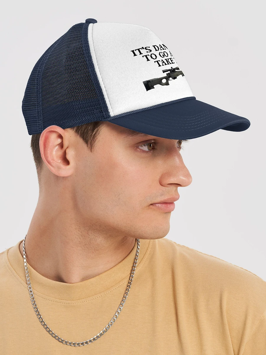 It's Dangerous to Go Alone! Take This AWP Trucker Hat product image (5)