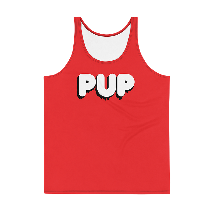 Identity Tank - PUP - Red / Black / White product image (1)