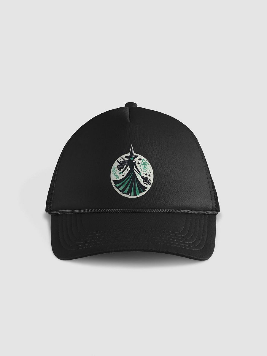 Wicked Spanish Tile Elphaba Trucker Hat – Broadway Foam Mesh Cap product image (1)