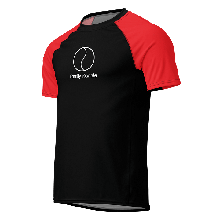 Family Karate/Project:STRONG Short Sleeve Men's Rash Guard product image (1)