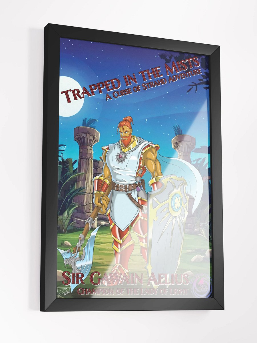 Gawain Aelius: Framed Poster product image (3)