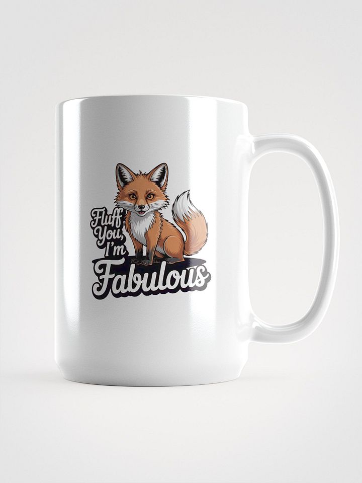 Fabulous Fox White Glossy Mug product image (1)