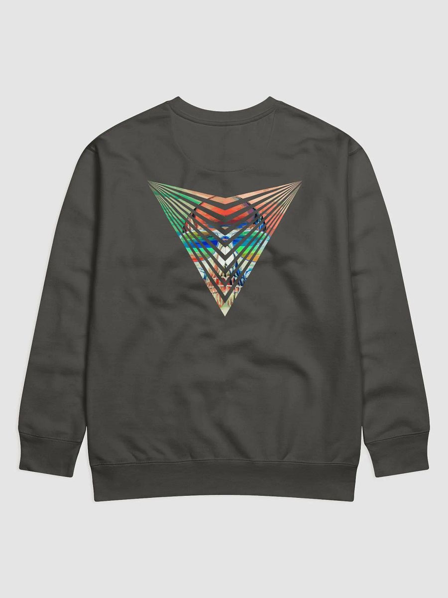 VACIO NEGATIVE Skull Vortex Logo Premium Crewneck Sweatshirt product image (1)