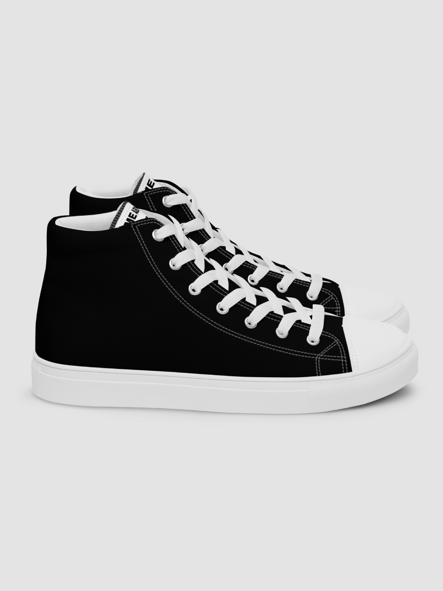 Ask Me About Real Estate - Women's High Top Canvas Shoes product image (4)