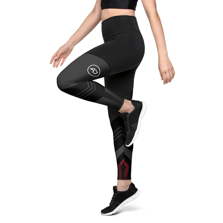 AJ Logo Women’s Sports Leggings product image (1)