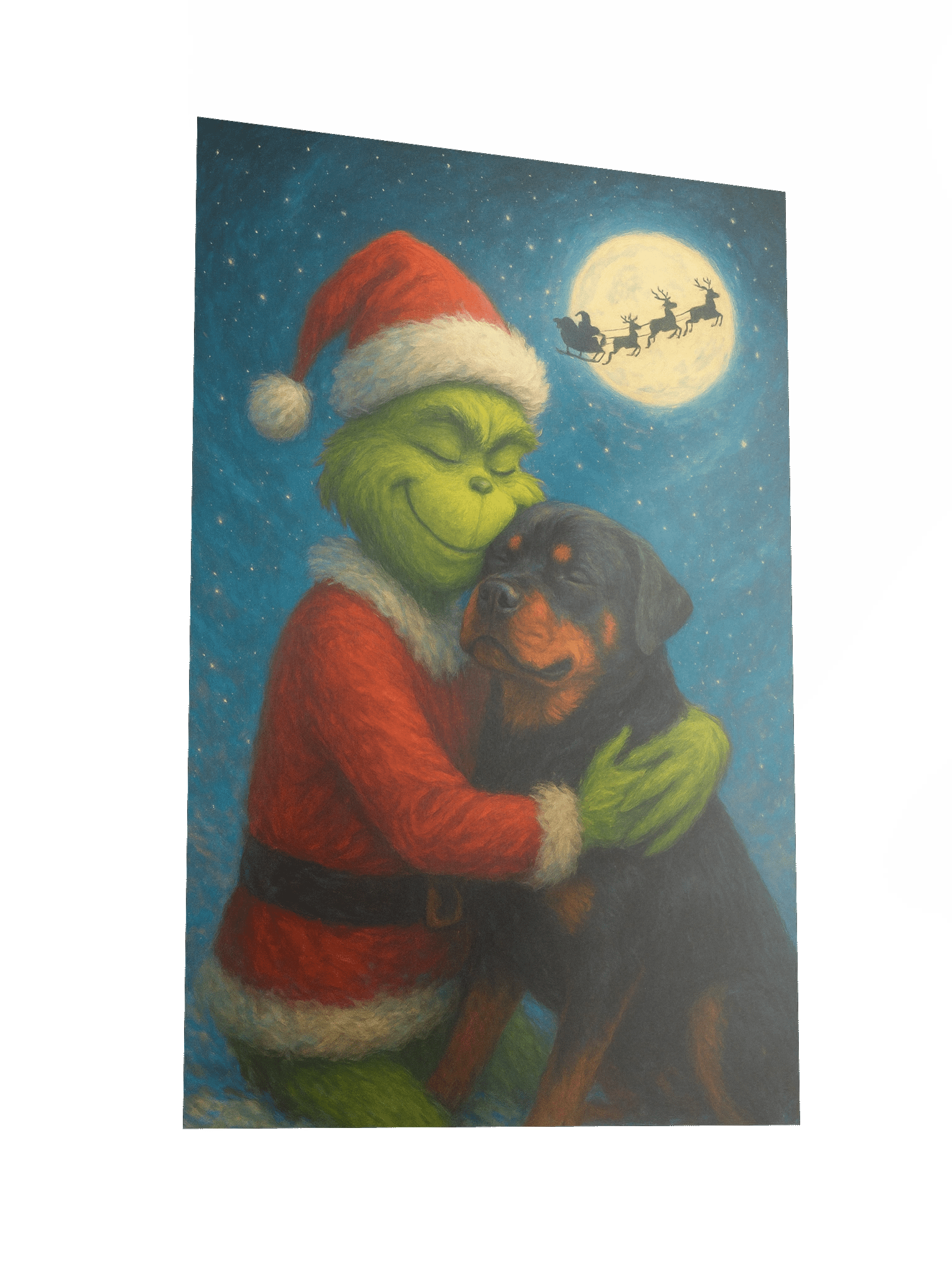 The Grinch Who Stole A Rottweiler Poster product image (4)