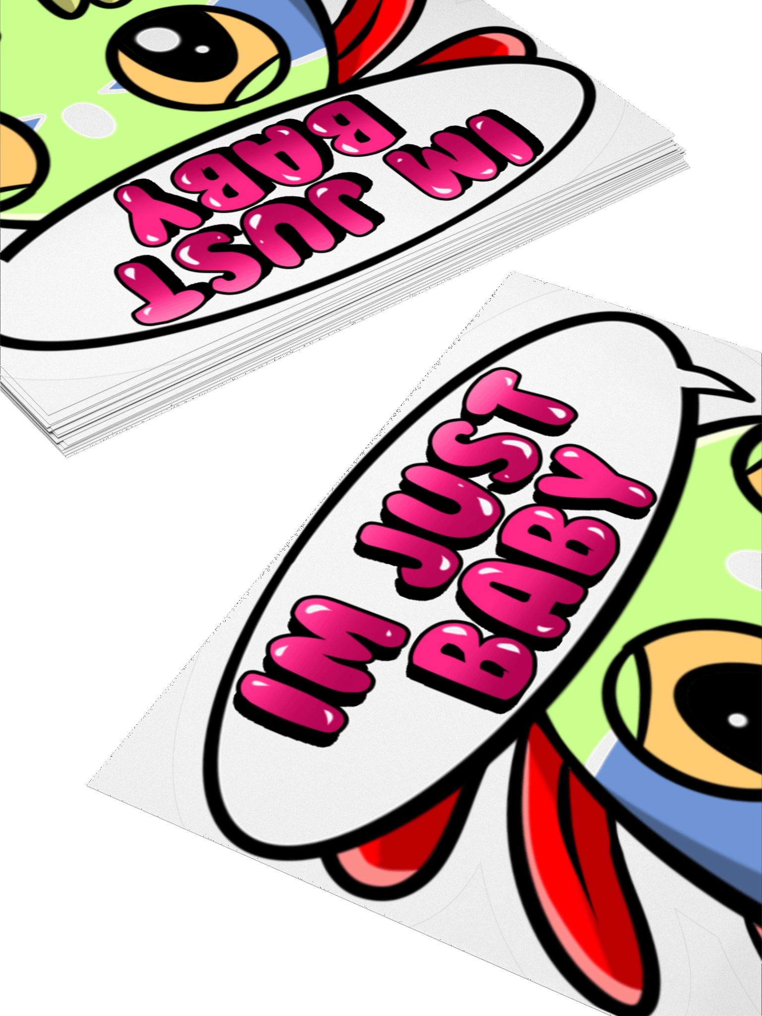 Im Just A Baby Emote Sticker product image (4)