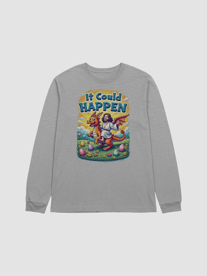 It Could Happen Easter Dragon Long Sleeve Tee product image (14)
