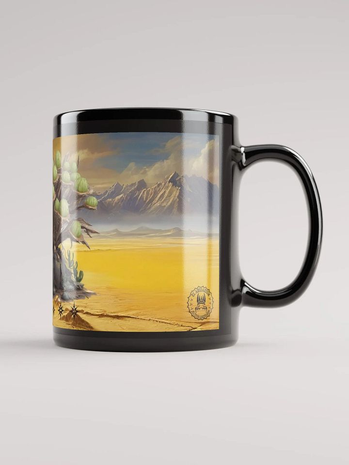 Desert Oasis Ceramic Coffee Mug - Vibrant Cactus Design Mysticus luminosus product image (2)