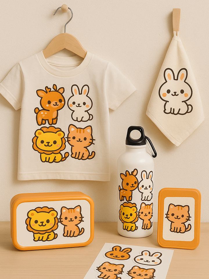 Colorful Animal Doodles product image (2)
