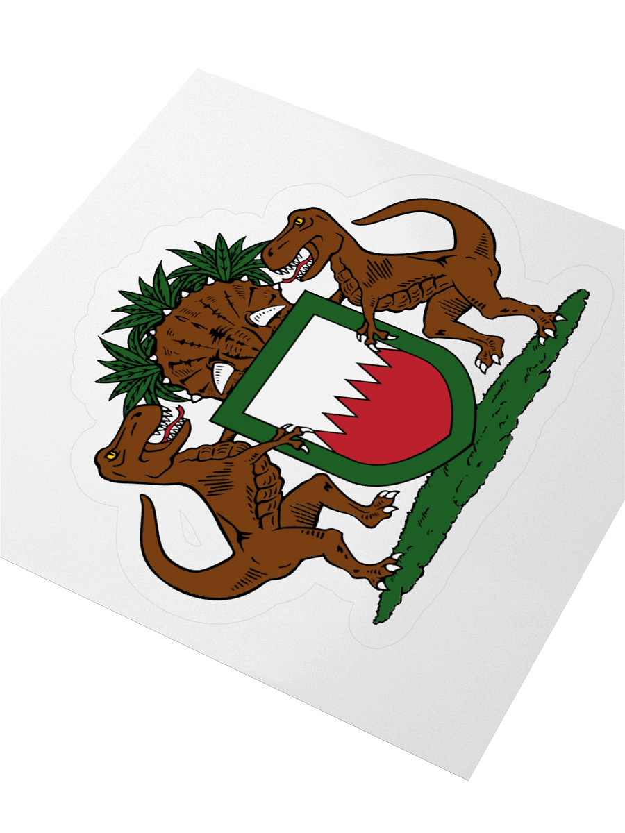 Jurassic Crest Kiss Cut Sticker product image (3)