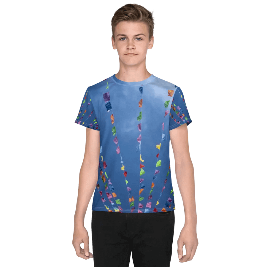 Papel Picado Youth Crew Neck T-Shirt product image (1)