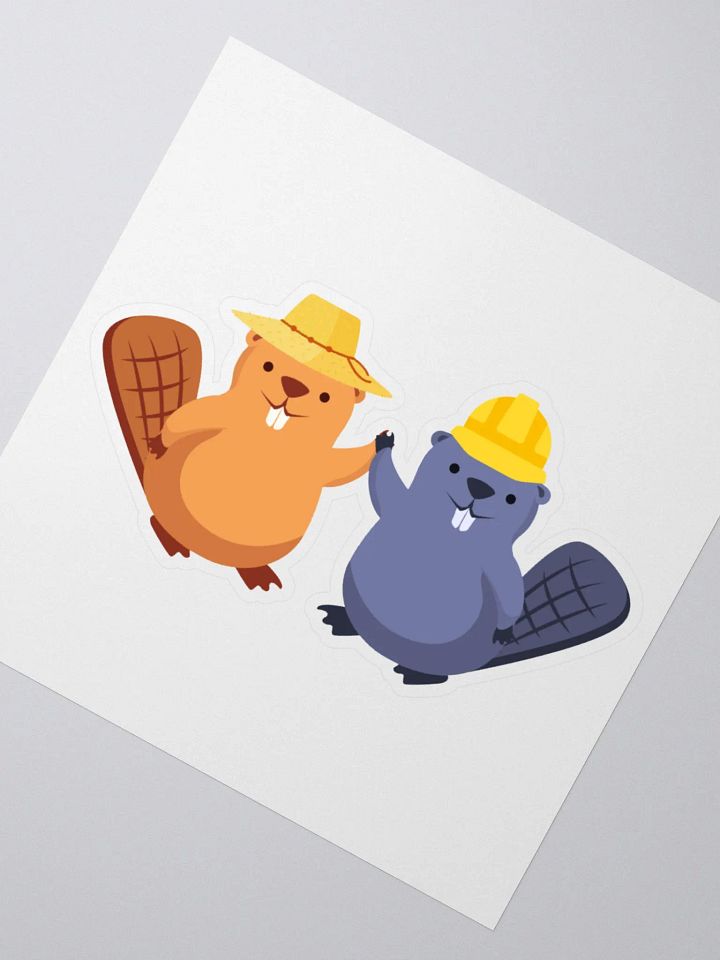 Sticky Stickers (Beaver Buddies) product image (1)