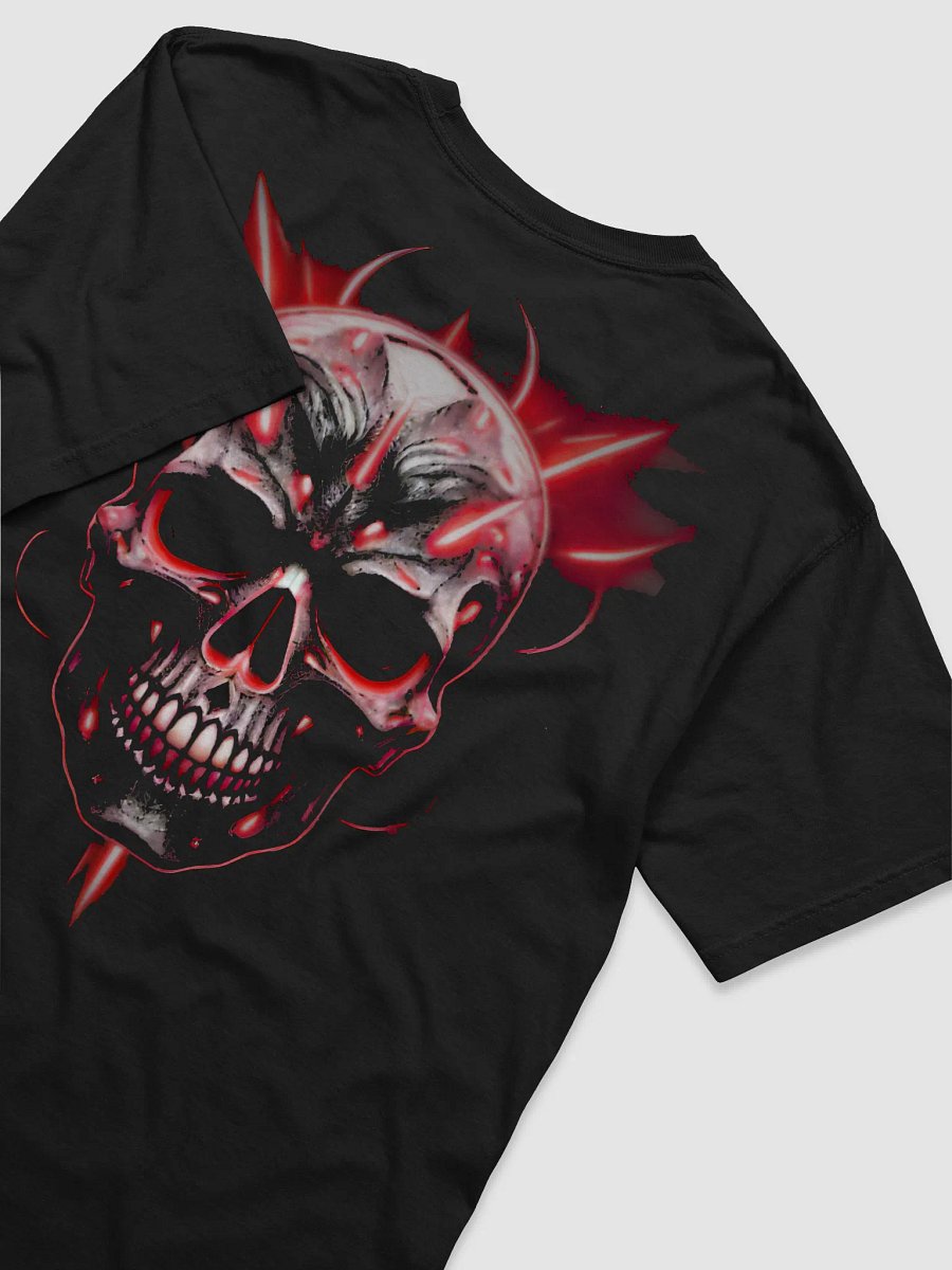 Inferno Skull Fiery Illustration T-Shirt product image (4)