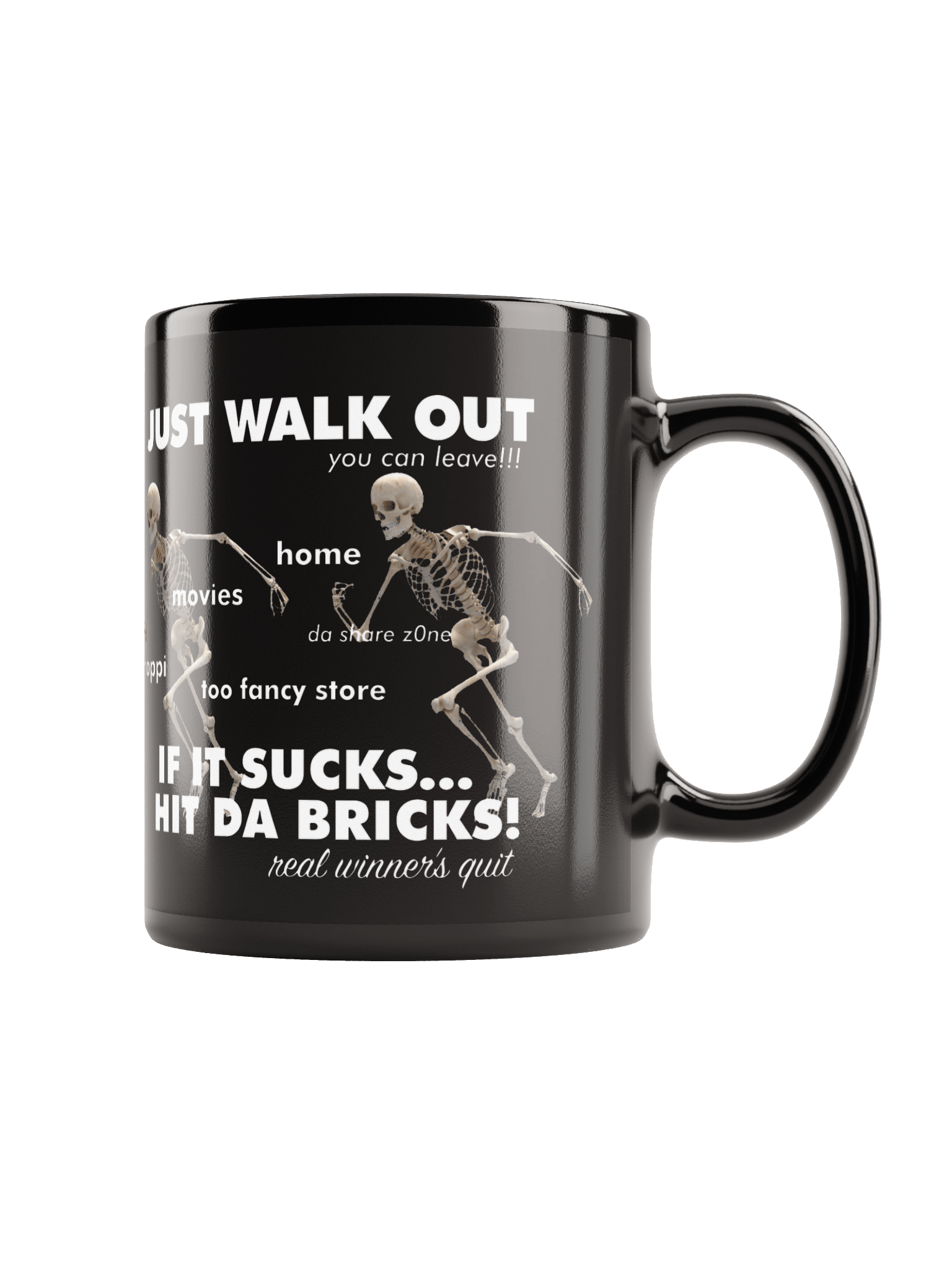 JUST WALK OUT MUG product image (1)
