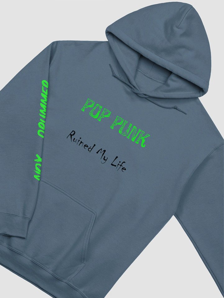 Pop Punk Ruined My Life Hoodie (Black) product image (2)