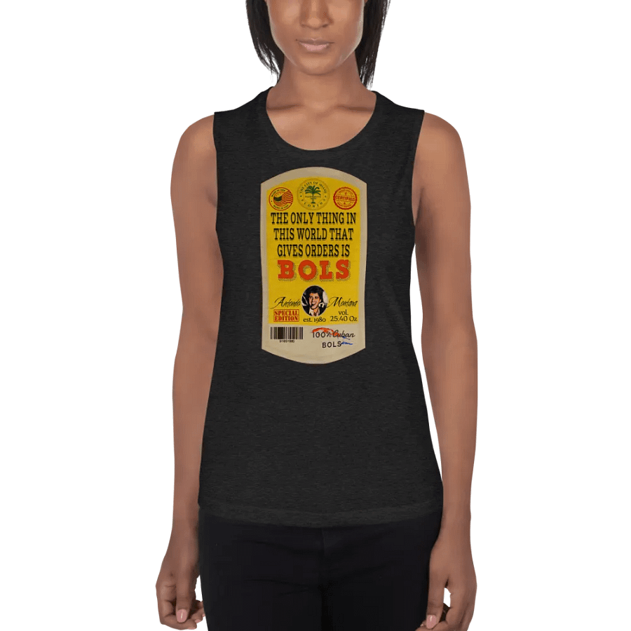 Antonio Montana's BOLS Gin Bella+Canvas Women's Flowy Muscle Tank product image (1)