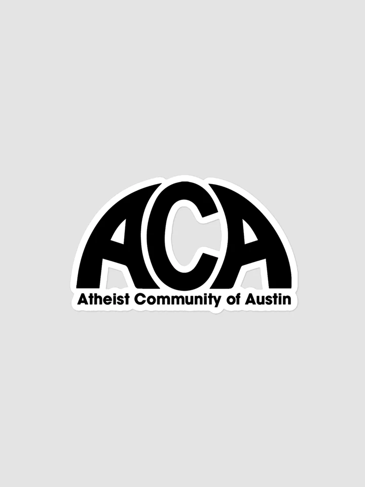Atheist Community of Austin Bubble-free stickers product image (2)
