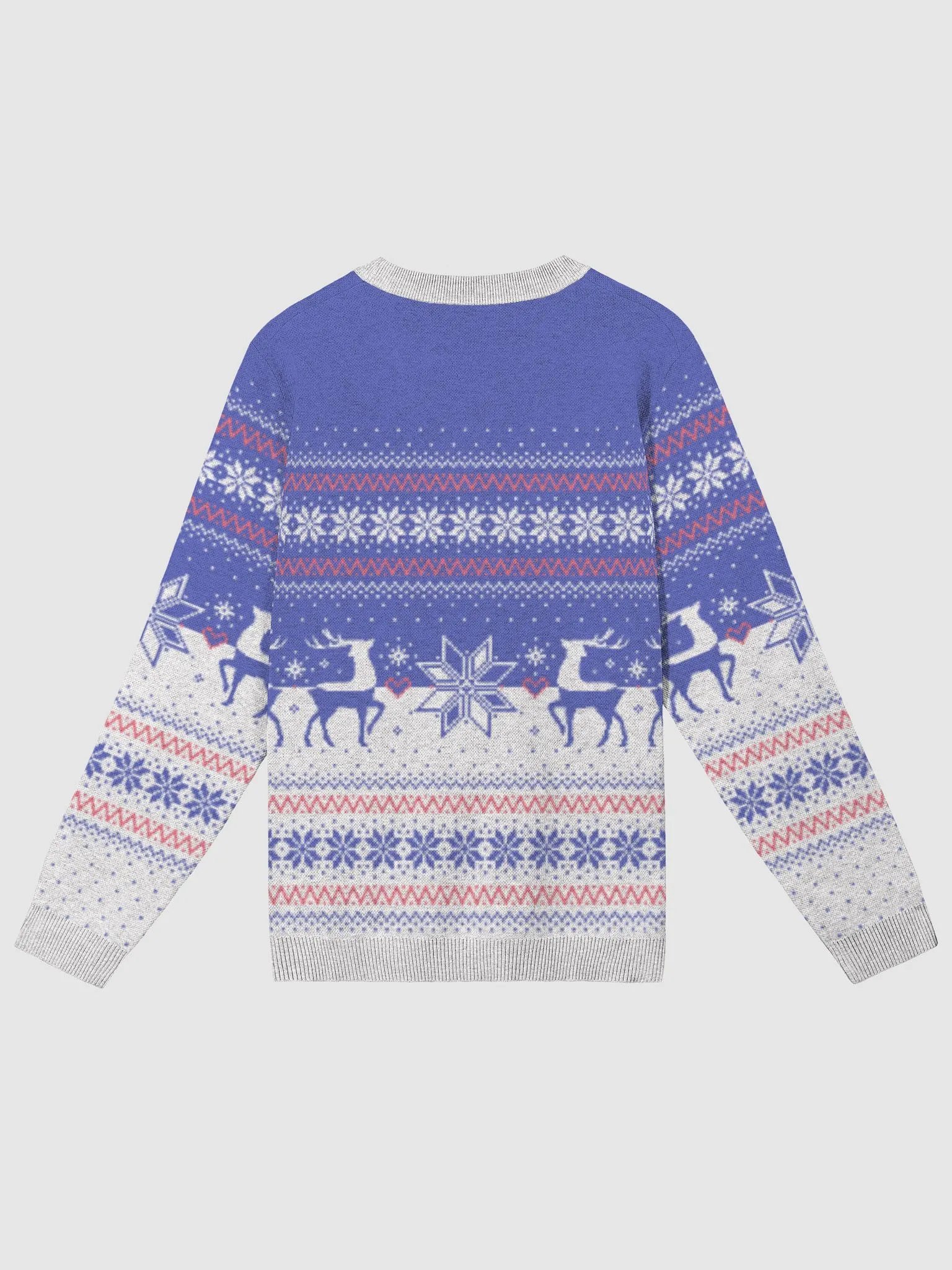 Happy Holidays Slogan Reindeer Sweater product image (9)