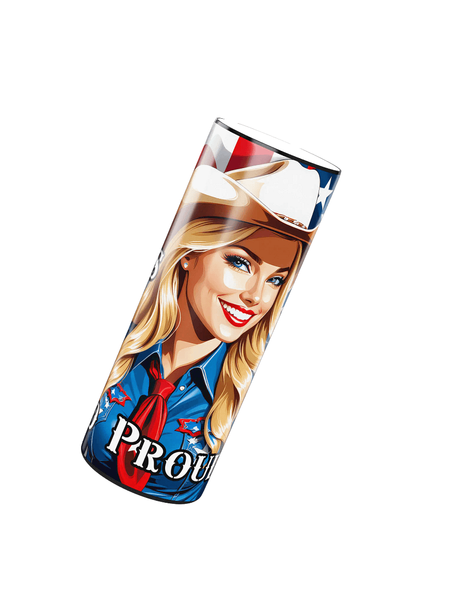 Texas Girl 20 oz Skinny Stainless Steel Tumbler - v3 product image (3)