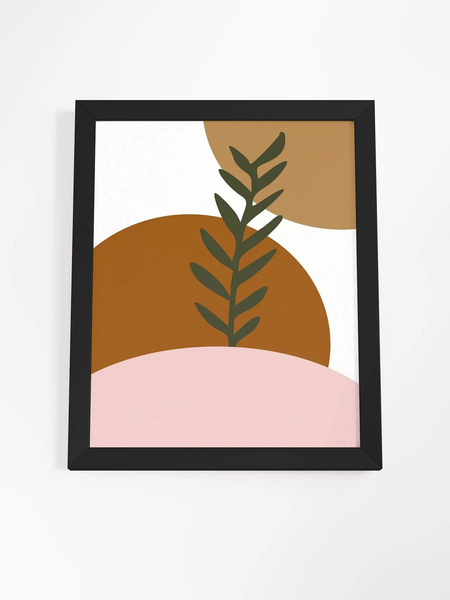 Eco-Friendly Ayous Wood Framed Matte Poster product image (60)