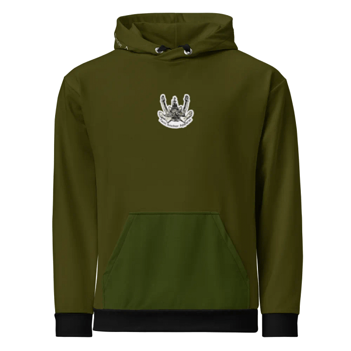Green Twin Anchor Marco tug Hoodie product image (2)