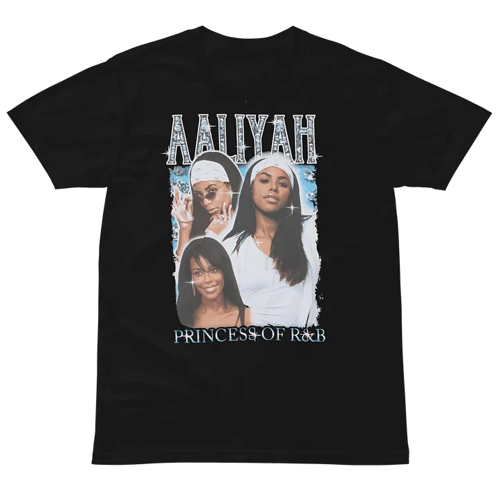AALIYAH Princess of R&B Bandana Tee product image (1)