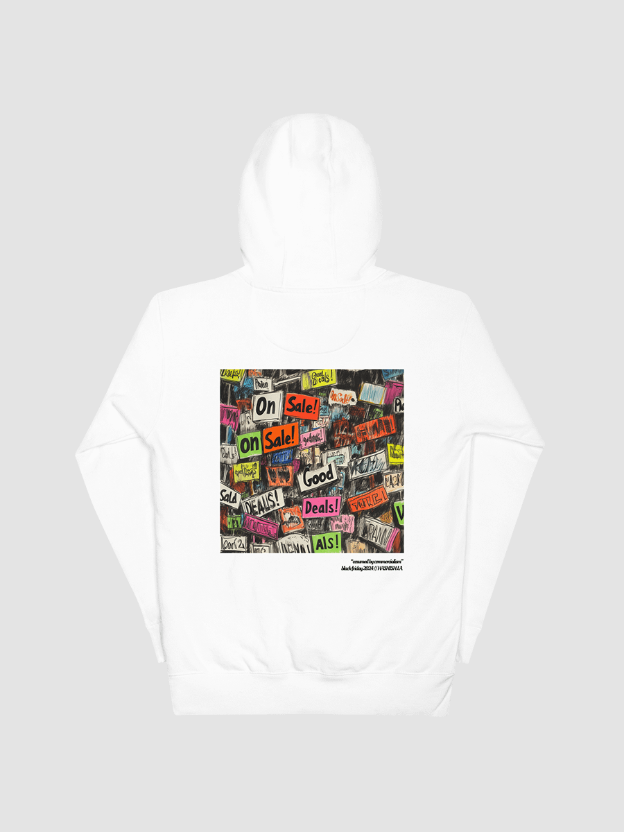 Black Friday '24 "ha$h" hoodie product image (2)